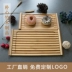 Khay trà bằng gỗ tre đựng thức ăn khay sushi thiết kế tinh tế lịch sự Khay gỗ