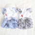 Petstyle mùa xuân hè thú cưng váy cười dây đeo bánh váy chó mới quần áo sọc - Quần áo & phụ kiện thú cưng áo vest cho mèo Quần áo & phụ kiện thú cưng