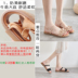 Dép nữ mùa hè phẳng 2018 mới sinh viên Hàn Quốc hoang dã đơn giản đôi giày cổ tích retro chic chic sandal đỏ dép nữ Sandal