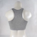 Phụ nữ Modal Cotton Belt Bra Cup Cup Một mảnh Tubless Underwire Đồ lót Yoga Nửa cắt cơ sở I-Vest - Áo vest