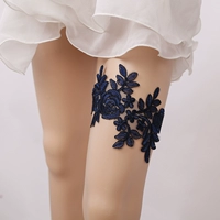 Amazon Hot Sale Cô dâu châu Âu và Mỹ Garter Chân váy ren xanh Chân váy cưới 5316 - Nịt Tất dây đai nịt tất đàn hồi