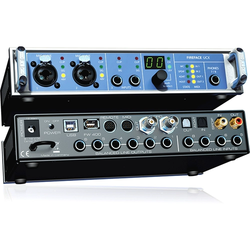 RME Fireface UCX Устроенный гибридный компьютерный ноутбук Fire Line USB Аудио -интерфейс Студия звуковой карты