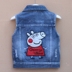 Áo vest bé trai mùa xuân và mùa thu vest bé vest 2019 mới mỏng bé nhỏ vest bé cotton phiên bản Hàn Quốc - Áo ghi lê áo gile cho trẻ sơ sinh Áo ghi lê