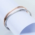 Nhỏ tươi vòng đeo tay nữ net red couple một cặp của Hàn Quốc phiên bản của titanium thép mở rose gold chữ vòng đeo tay nam không phai ...
