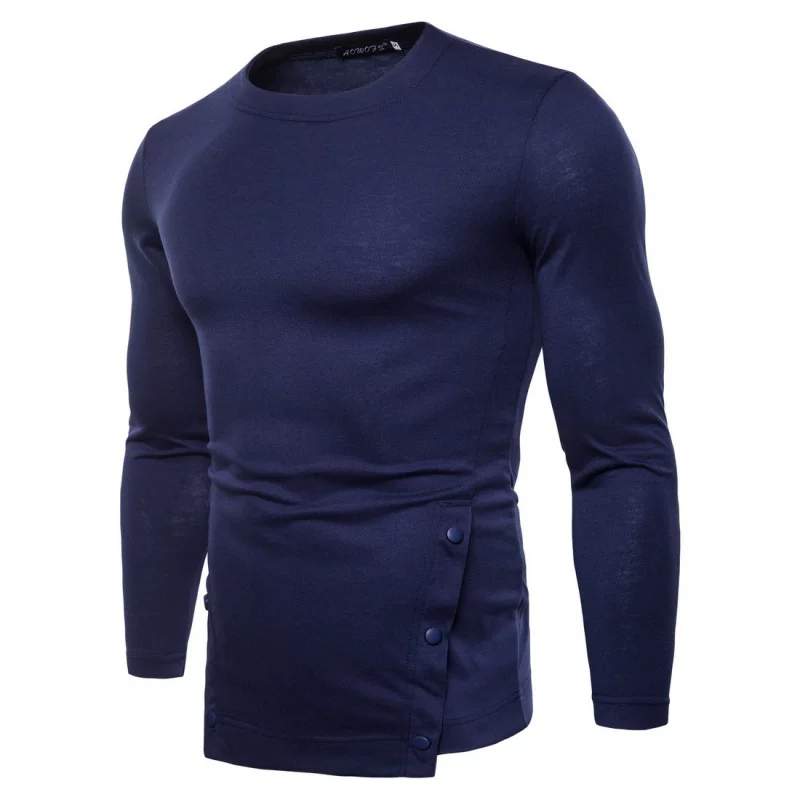 [Осенние новые мужские лонгслив T‑шорт Men's long-sleeved T-shirt футочиб]