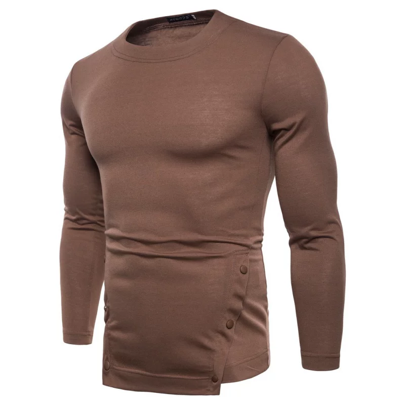 [Осенние новые мужские лонгслив T‑шорт Men's long-sleeved T-shirt футочиб]