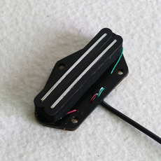 Звукосниматель 包邮东礼tele吉他拾音器琴桥双轨式alnico5号磁钢14k大功率可切单