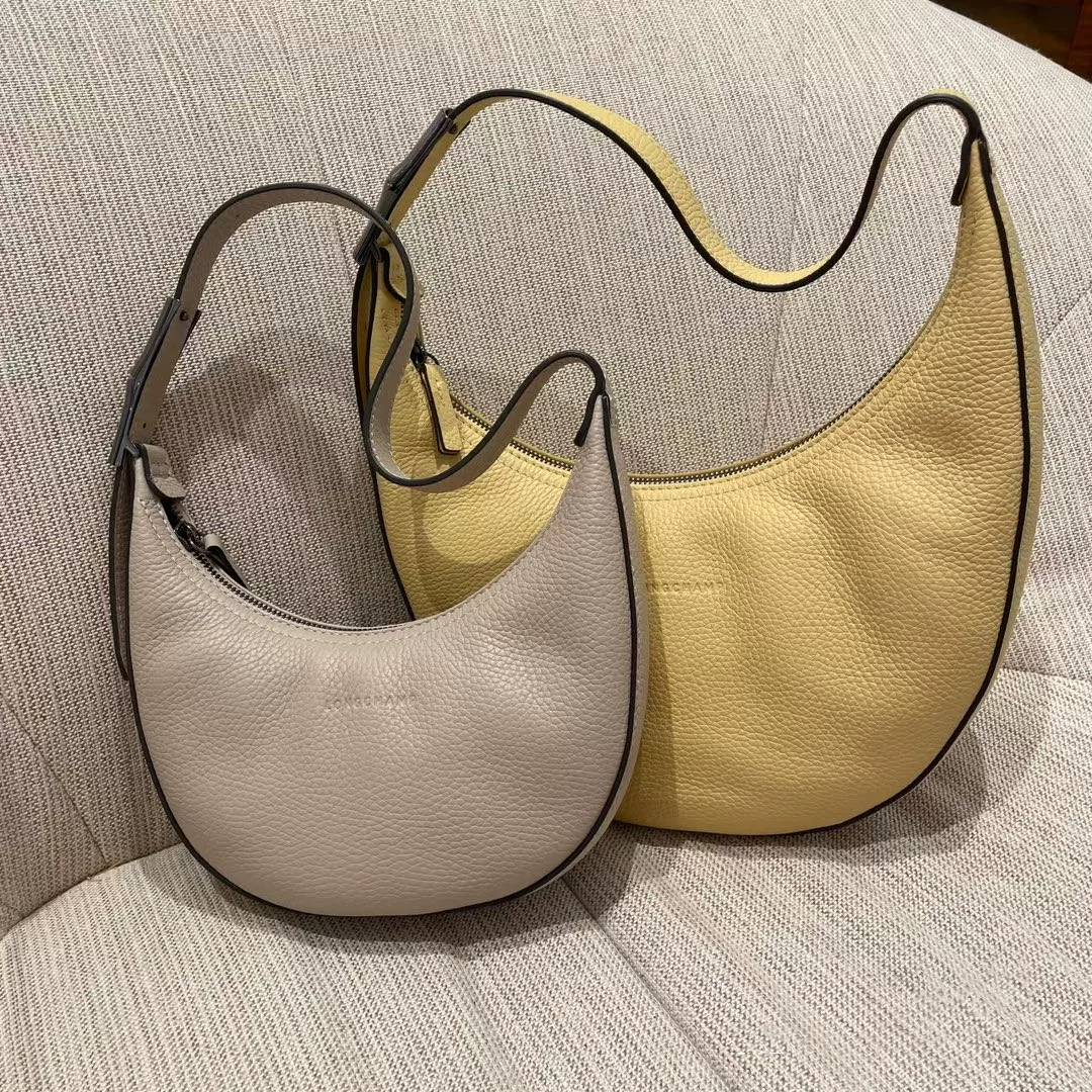 Французская оригинальная LONGCHAMP изящная женская сумка новая подмышечная полоса полумесяца сумка дракон bucket bag плечевой mesen -плечевая сумка