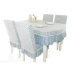 Ghế hộ gia đình bao gồm tùy chỉnh bàn cà phê vải bàn vải hình chữ nhật khăn trải bàn phong cách Địa Trung Hải bàn ăn ghế bìa