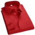 Mùa thu áo sơ mi dài tay nam thanh niên kinh doanh chuyên nghiệp dụng cụ năm nay áo đỏ lớn nam inch áo chú rể