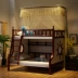 Không đập vào tường trẻ em và giường mẹ lưới chống muỗi có thể thu vào cần câu lên xuống hai tầng chiều cao đậm 1,2m1,5 mét - Lưới chống muỗi