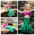 Cô gái mới 2018 đồ bơi trẻ em biểu diễn quần áo nàng tiên cá áo tắm vỏ đuôi cá chụp ảnh áo tắm set đồ bơi quần áo rời cho mẹ và bé Đồ bơi trẻ em