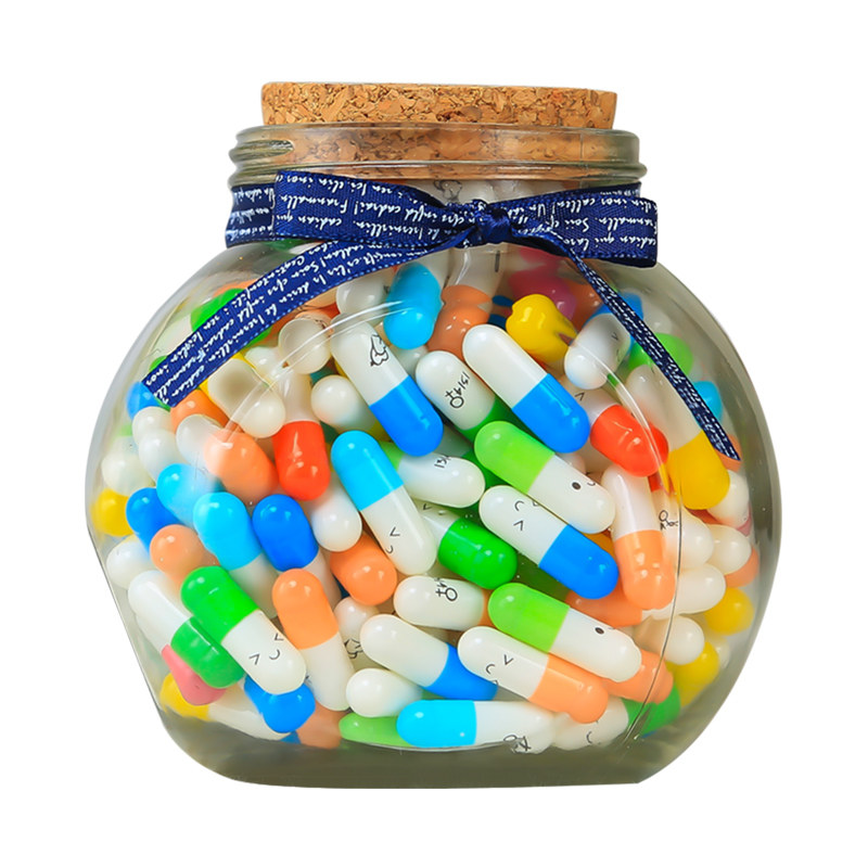 diy七彩创意胶囊情书送女友生日表白礼物