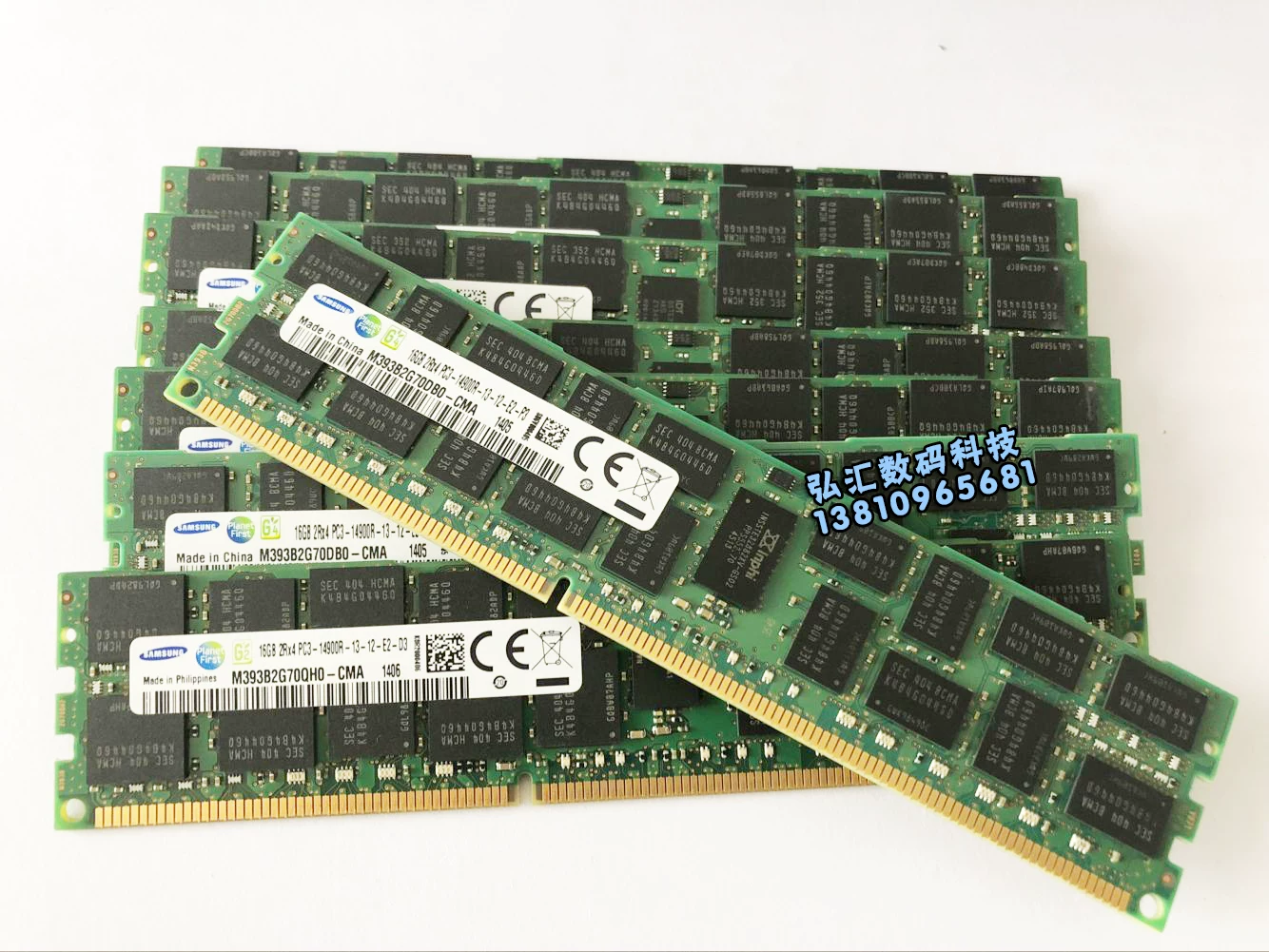 Серверная оперативная память (Samsung) 16 ГБ DDR3 1866 ECC Registered PC3-14900R, оригинал