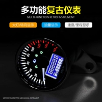 đồng hồ msx cho wave Retro sửa đổi nhạc cụ cơ khí đo dặm LCD đa chức năng đo nhiên liệu lắp ráp đa năng xe máy CG Thiên Quân đồng hồ sonic cho winner v1 đồng hồ xe máy airblade