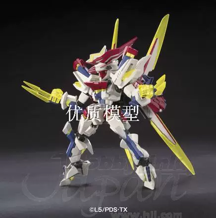 Bandai carton fighter LBX-049 Dort Pryles Leat's final form with remote control