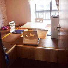 Татами-подиум 多功能升降桌床和室地台保健塌塌米实木板全套日式榻榻米储物地柜