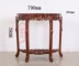 Đồ gỗ gụ Đồ gỗ nhím châu Phi gỗ hồng mộc gỗ hồng hình bán nguyệt bàn tròn bán nguyệt Trung Quốc bảng điều khiển gỗ rắn nửa mặt trăng nền tảng - Bàn / Bàn