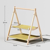 Качели, коврик, кот