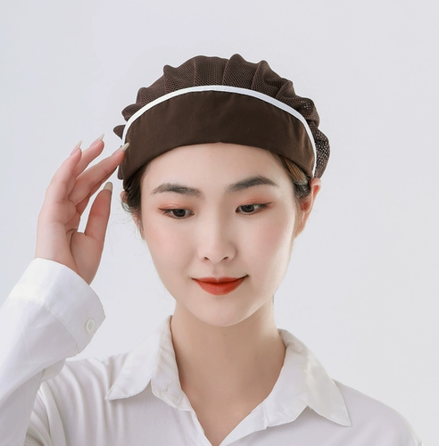 Масло -цигаретная сигарета общественное питание кухня кухня Магазин быстрого питания Женская рабочая шляпа Санигирская шляпа, бесплатная доставка ремешок