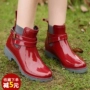 Mùa đông Châu Âu và Hoa Kỳ Giày đi mưa Martin Giày cao cổ dành cho nữ giày đi mưa cho bé