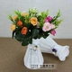 Bình hoa đứng phòng khách bình trang trí thời trang hiện đại tiết kiệm hoa đặc biệt cung cấp dệt nhựa chậu hoa