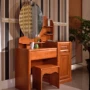 Bàn ghế cao cấp mới bàn trang điểm cao su gỗ rắn gỗ bàn trang điểm màu xanh lá cây 9119 - Bộ đồ nội thất mẫu kệ tivi đẹp