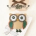 Hàn quốc cao cấp thêu bông và vải lanh handmade dễ thương owl flowers động vật nhỏ nam giới và phụ nữ jewelry pin trâm phụ kiện cài áo vest nữ Trâm cài