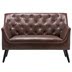 ánh sáng Mỹ ngông cuồng ba đôi ghế sofa da căn hộ nhỏ sofa phòng khách phong cách châu Âu cafe phức tạp Gu Pisha tóc - Ghế sô pha sofa phòng ngủ Ghế sô pha