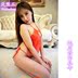 Red năm tuổi cá ngực rỗng ra ngực sexy tạp dề với đồ lót phụ nữ cổ điển dành cho người lớn tạp dề bộ đồ ngủ cosplay Bellyband