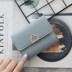 2018 xu hướng thời trang mới Châu Âu và Mỹ phong cách nữ ví ngắn sinh viên cá tính nhỏ khóa kim loại buckle wallet ví nam nhỏ gọn Ví tiền