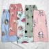 Quần pyjama nữ mùa hè cotton lụa cotton nhà quần short cotton mỏng phần quần cotton kích thước lớn quần short cotton nhân tạo - Quần tây quần lót nam thun lạnh Quần tây