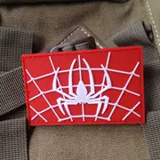 Spider SPIDER PVC chống thấm Velcro băng đeo tay epaulettes phù hiệu ngoài trời quân đội fan phù hiệu ba lô dán