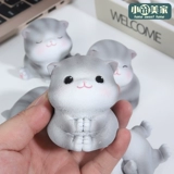 Милый аксессуар для офиса, настольная подарочная коробка, кот, подарок на день рождения
