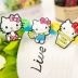 Sáng tạo zip vòng đeo tay vòng đeo tay dây đeo cổ tay Hello Kitty thời trang trang sức KT mèo trẻ em silicone vòng đeo tay trang sức phổ biến vòng tay nam Vòng đeo tay Clasp