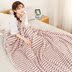 Ưu đãi đặc biệt miễn phí vận chuyển dày ấm nâu gấu flannel chăn điều hòa không khí chăn che ký túc xá đầu gối trải giường vật nuôi chăn giải trí - Ném / Chăn men long cuu Ném / Chăn