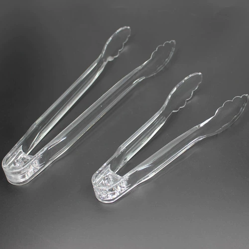 Акриловый ПК Пластиковый прозрачный пищевой трубопровод буфет шведский стол купень зажимной хлебопех торт торт с зажимной пищевой трубопровод