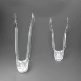 Акриловый ПК Пластиковый прозрачный пищевой трубопровод буфет шведский стол купень зажимной хлебопех торт торт с зажимной пищевой трубопровод