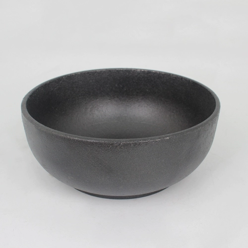 17 см. Чугунная чаша сырой железной рисовой чаша Японская и корейские камни бибидициновая бифеска, чугунная сковорода