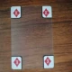 Один из дефектов прозрачного покера (число точек закулисного отпечатка