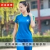 Hongan Sports Snow Dance Square Tập thể dục nhịp điệu Quần áo Quần áo nam và nữ Trang phục thể thao mùa hè Trang phục mới - Thể thao sau bộ quần áo adidas nữ mùa hè Thể thao sau