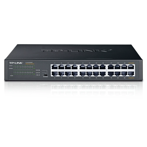 Подлинный Lianbao TP-Link TL-SG1024DT 24-порт Полный гигабитный сетевой настольный коммутатор предприятия мониторинга предприятия