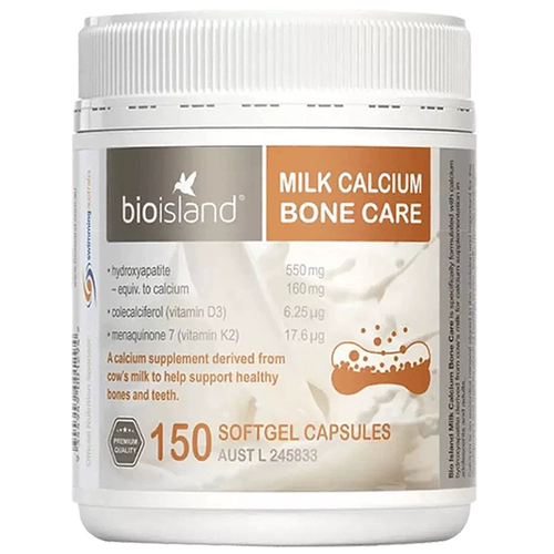 Австралия био -остров взрослые молоко кальций беременные взрослые взрослые взрослые и пожилые добавки кальция может легко поглощать 150 капсул