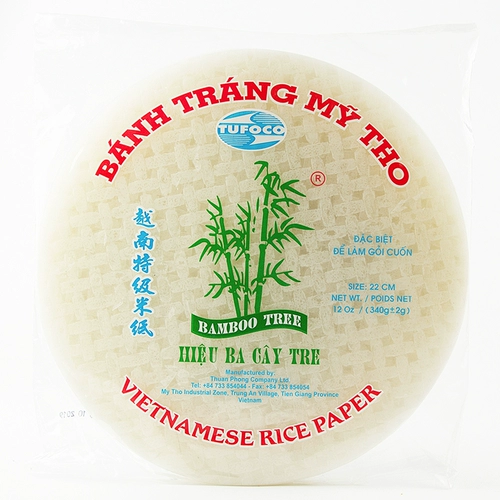 Yuezhu Forest Spring Rolls Вьетнам импортированный хрустальный торт кожаный рисовая бумага сырая пища весна ролл пружина кожа низкий жир 340 г