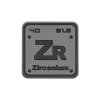 Zr 素 элемент _ серый