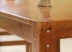 Đồ nội thất gỗ rắn tuyết tùng bàn ăn tình yêu đồ nội thất nhà máy trực tiếp Thành Đô đồ nội thất bảng class gỗ tuyết tùng đồ nội thất Bàn