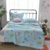 Bông twill trẻ em phim hoạt hình là điều hòa không khí duy nhất mùa hè mát mẻ chăn ga trải giường tấm giữ bông