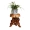 Du Fugen chạm khắc khung gốc khắc cơ sở phòng khách trang trí tự nhiên gỗ rắn gốc cây hoa đứng cơ sở khắc phân - Các món ăn khao khát gốc mua bàn ghế gốc cây