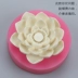 3d sen hình dạng khuôn tròn nến thực phẩm lớp silicone khuôn DIY tự làm xà phòng xà phòng fondant trang trí khuôn bánh trung thu 50g Tự làm khuôn nướng