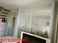 Пекинская гостиная с закаленным стеклом высокой перегородки на стене кухня спальня спальня настенная доска -тип скраб экологический отключение дверей 10 %